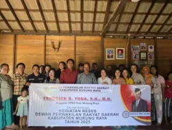 Anggota DPRD Murung Raya Lakukan Reses Di Kecamatan Murung