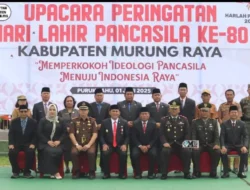 Ketua DPRD Murung Raya Hadiri Upacara Harla Pancasila